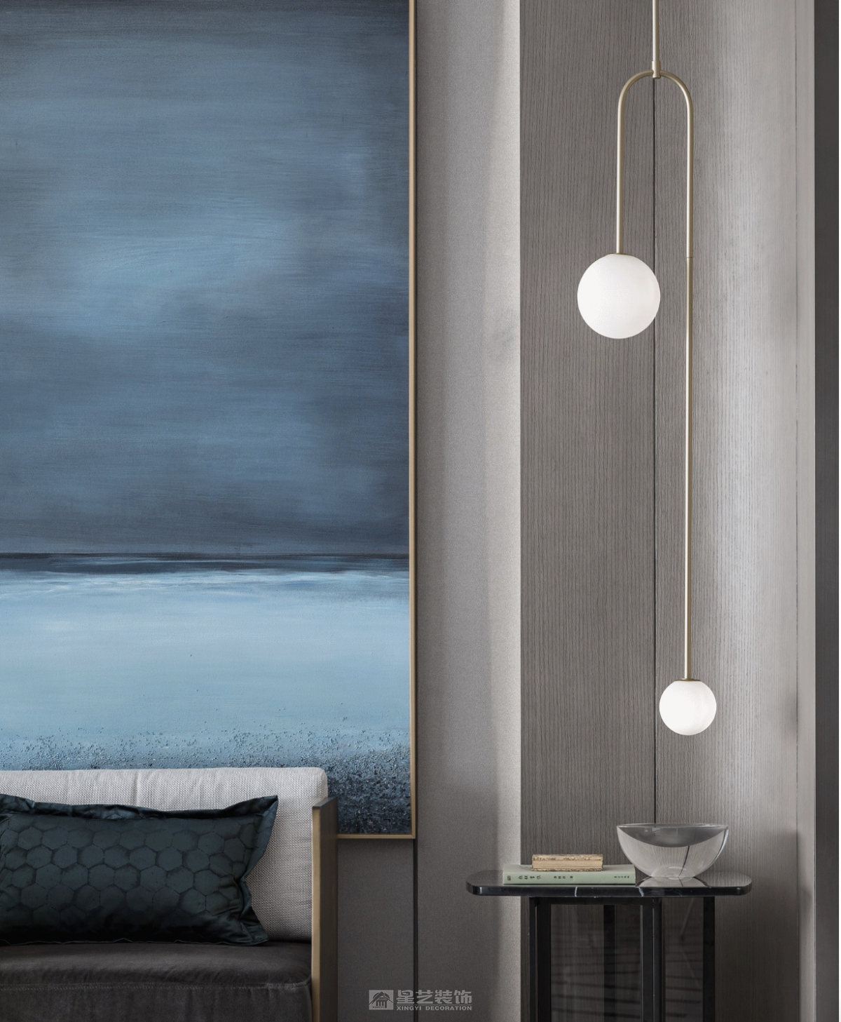 頂層躍層——復(fù)式挑空的廳