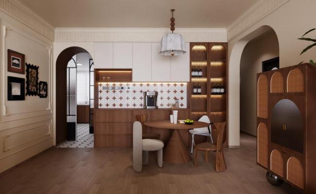 復(fù)古撞色搭配簡(jiǎn)約線條，中古風(fēng)的腔調(diào)，是一眼淪陷的高級(jí)感